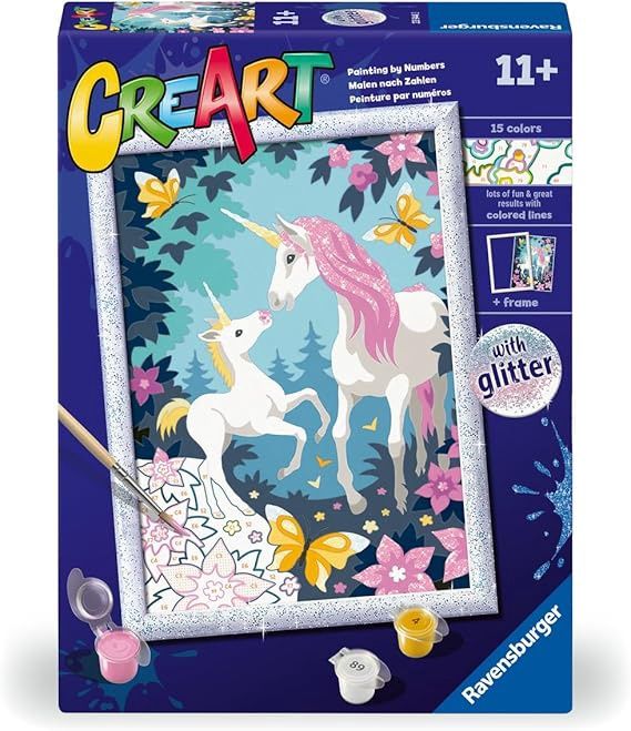 CREART - Peinture à numéros / Bonjour Petite licorne