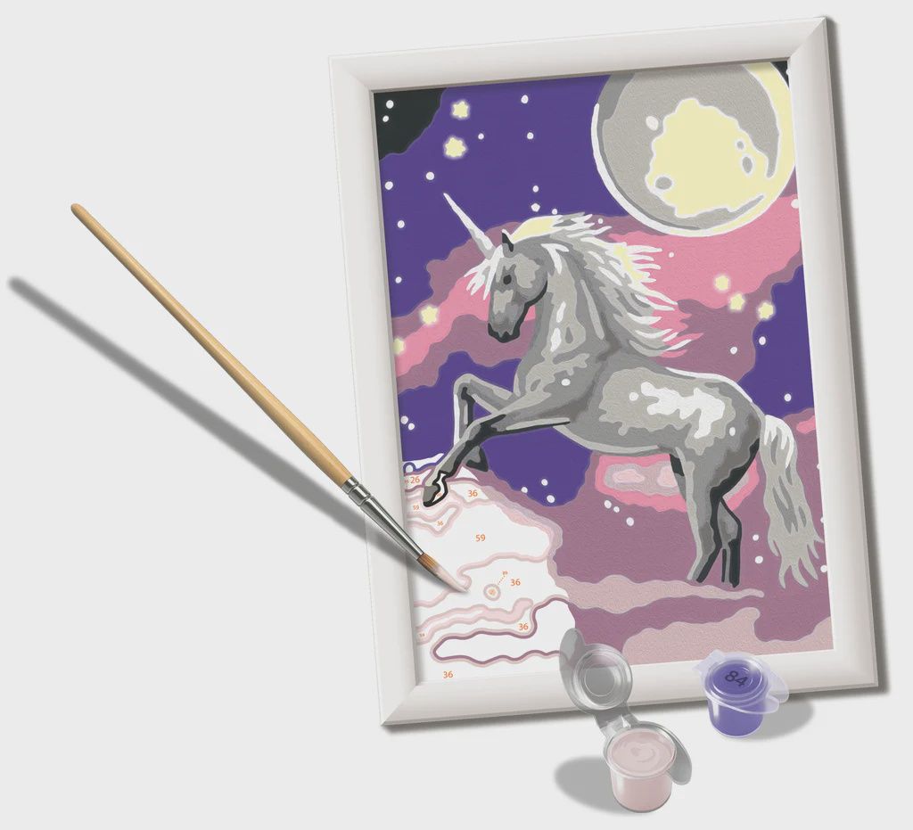 CREART - Peinture à numéros / Licorne