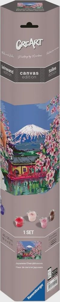 CREART - Peinture à numéros / Fleur de cerisier japonais