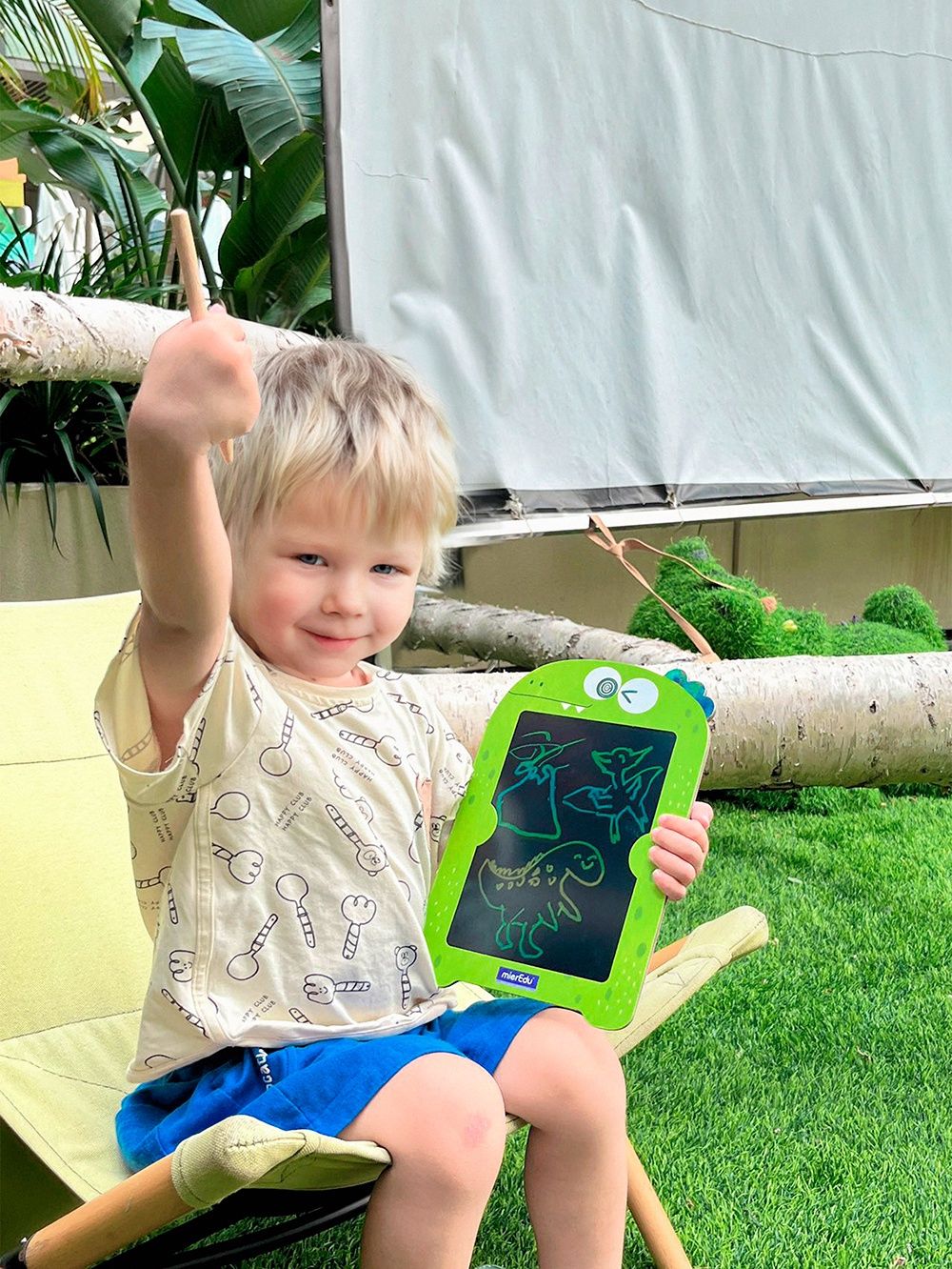 Tablette de dessin LCD / Dino (8.5&quot;)