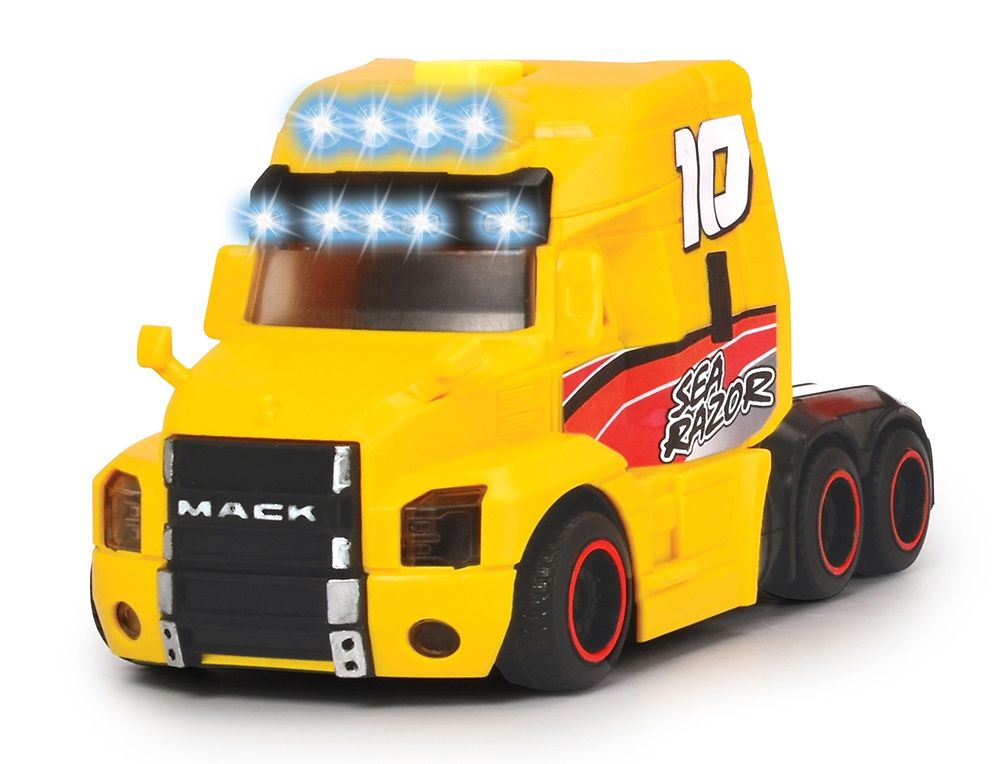 Camion et bateau de course (41 cm)
