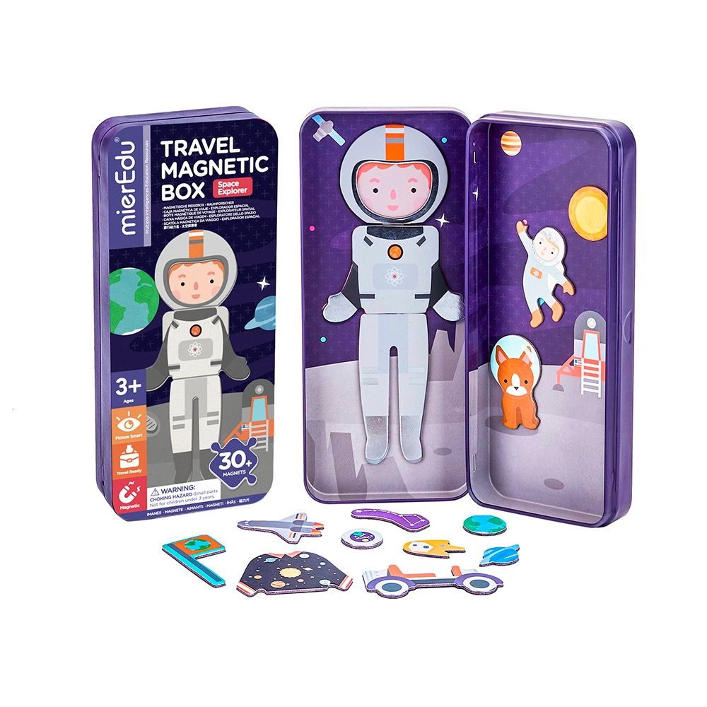 Boîte magnétique de voyage / Aventuriers de l&#39;espace