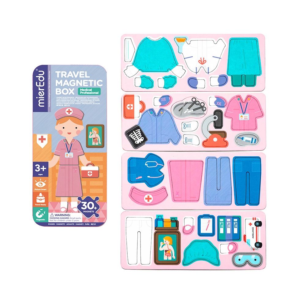 Boîte magnétique de voyage / Professionnel de la santé