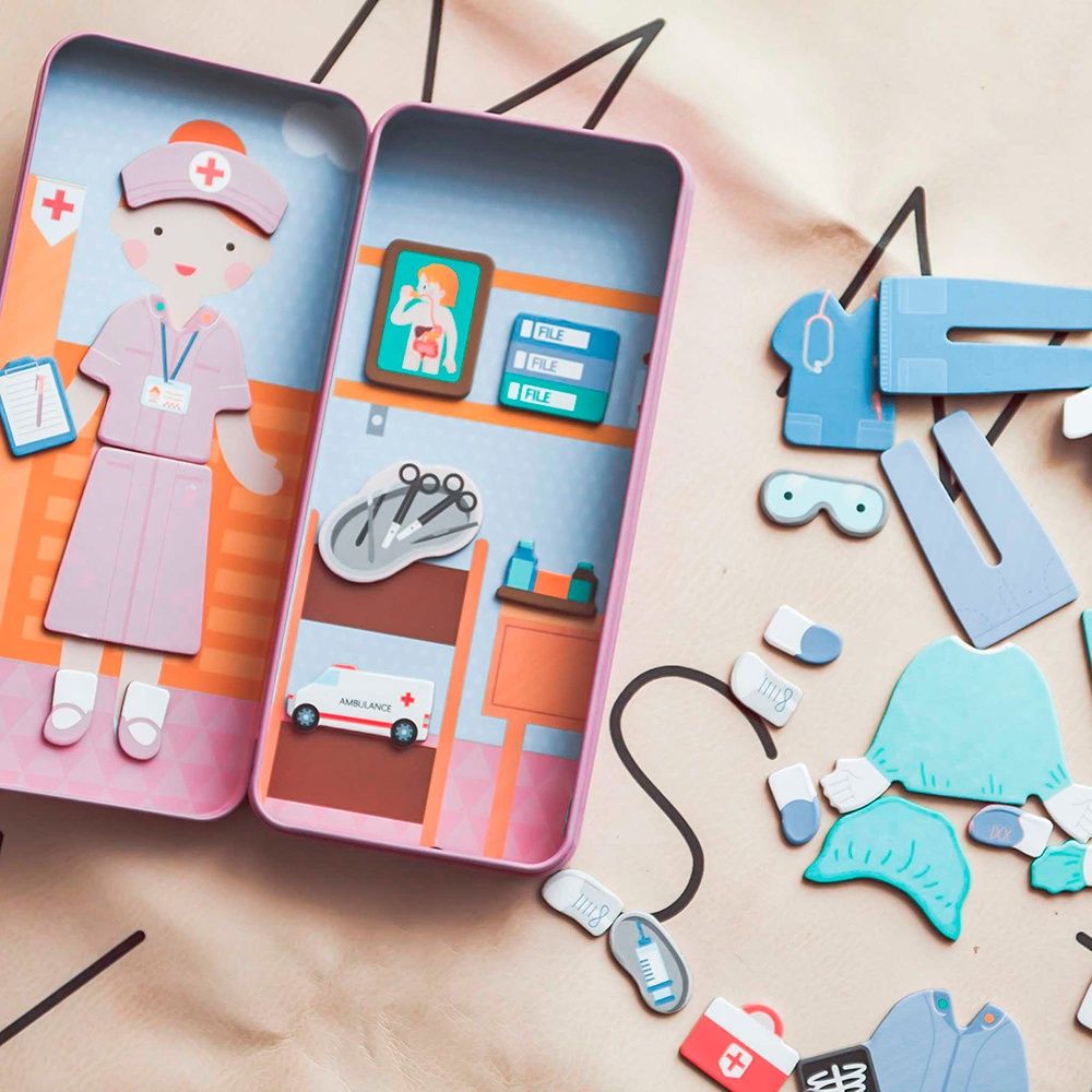 Boîte magnétique de voyage / Professionnel de la santé