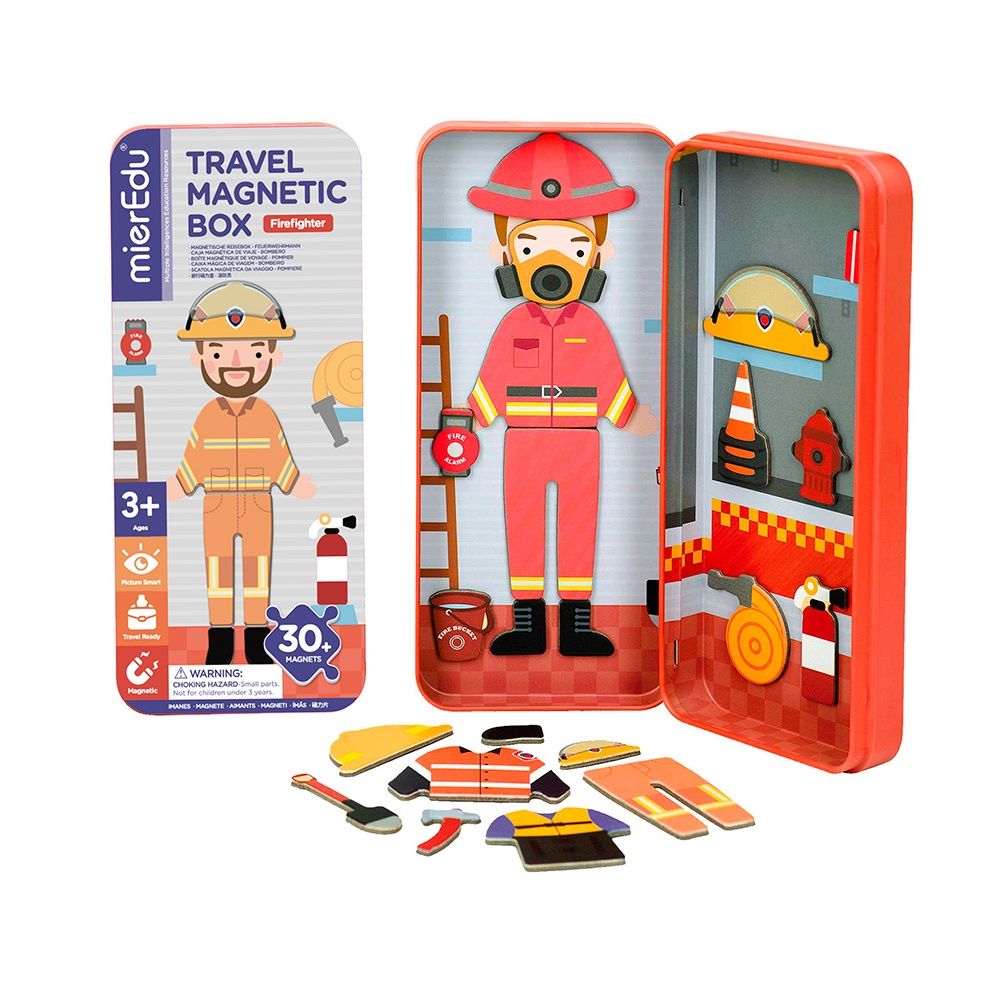 Boîte magnétique de voyage / Pompier