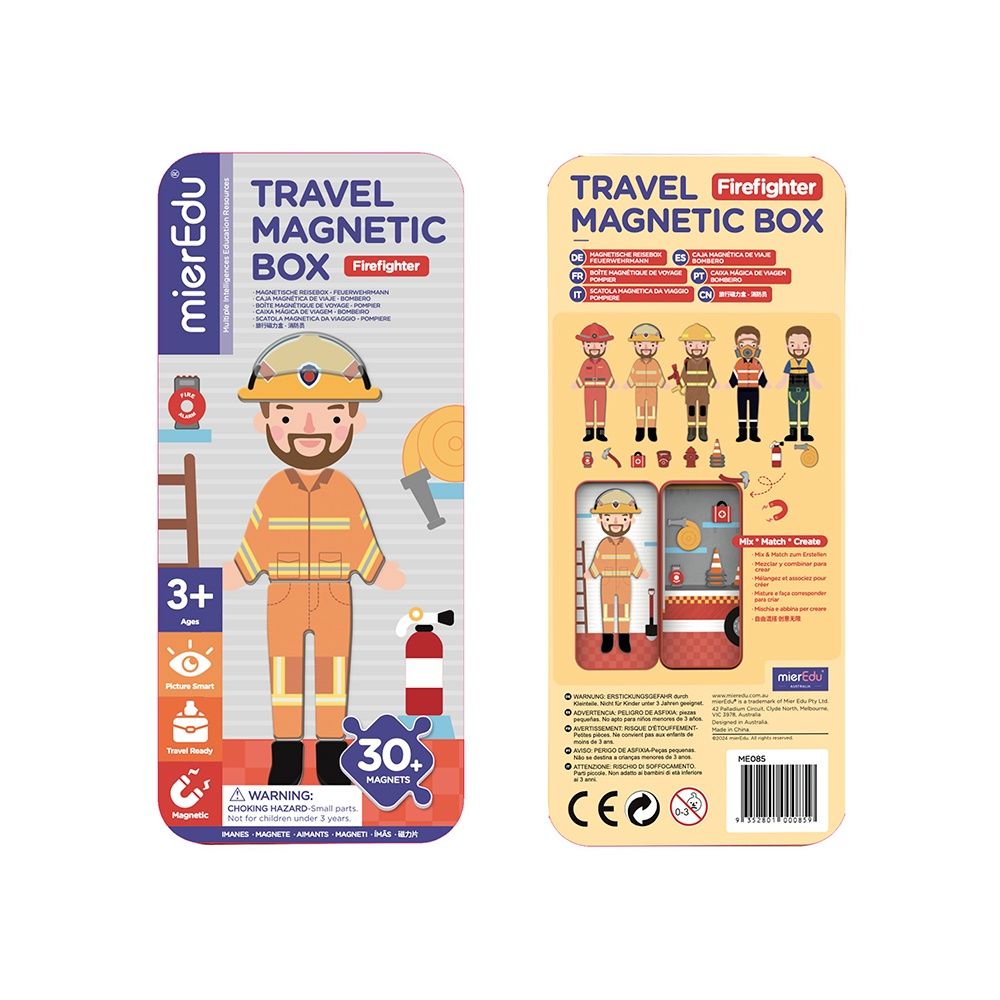 Boîte magnétique de voyage / Pompier