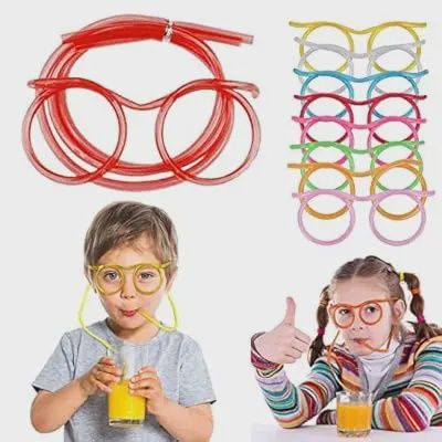 Lunettes à pailles / Silly Straws Glasses