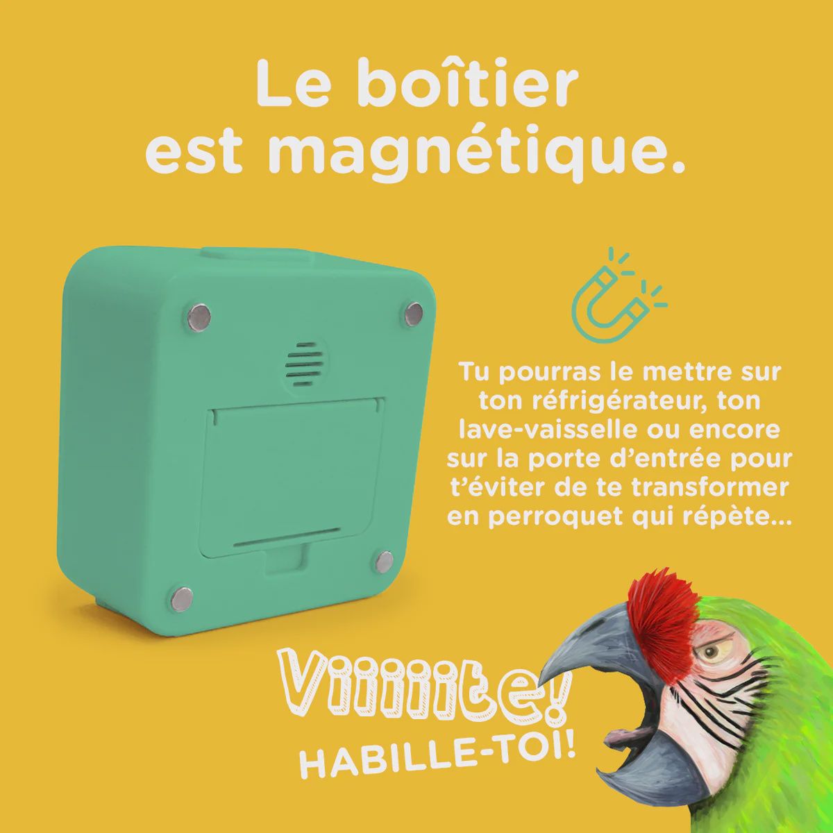 Mini minuteur visuel magnétique