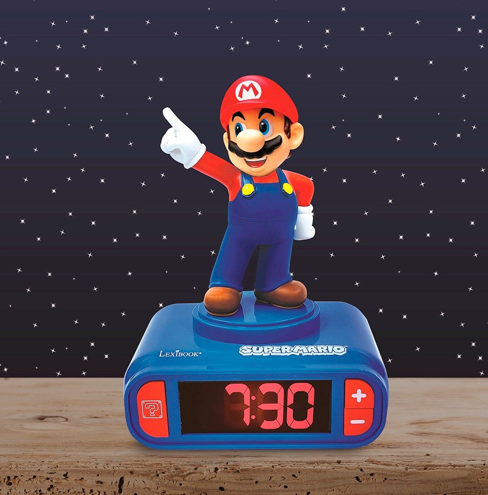 Réveil veilleuse / Super Mario