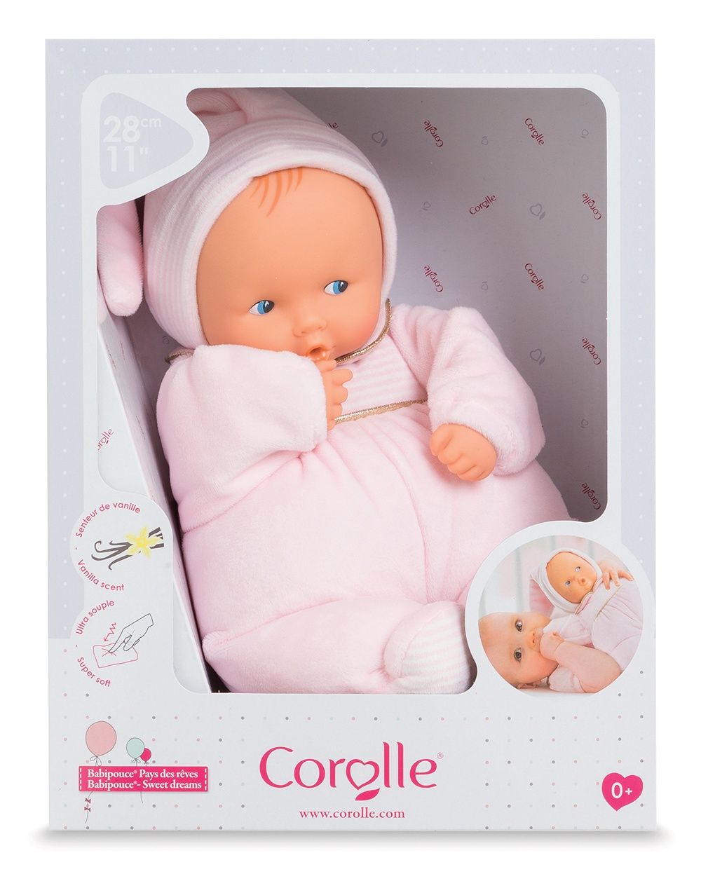 Mon doudou Corolle / Babipouce - Rêves d&#39;étoiles (28 cm)