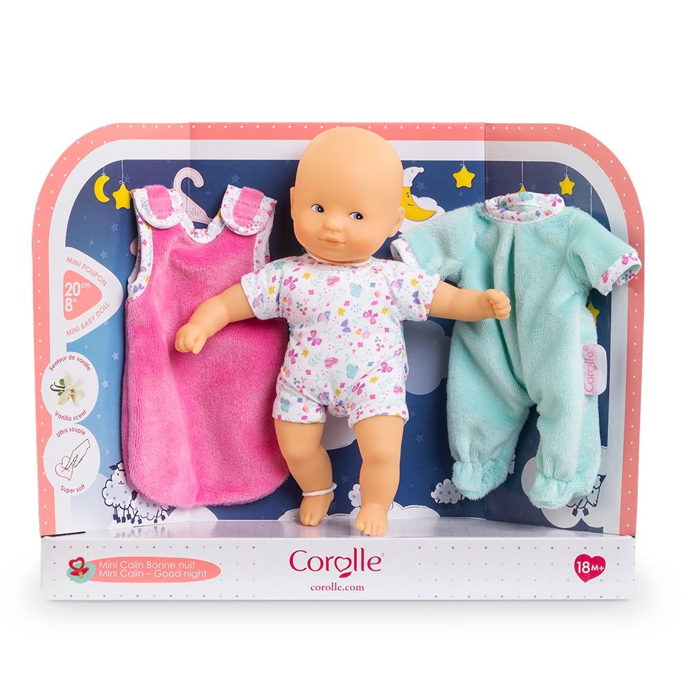 Mon Premier Poupon / Mini calin - Bonne nuit Papillons (20 cm)