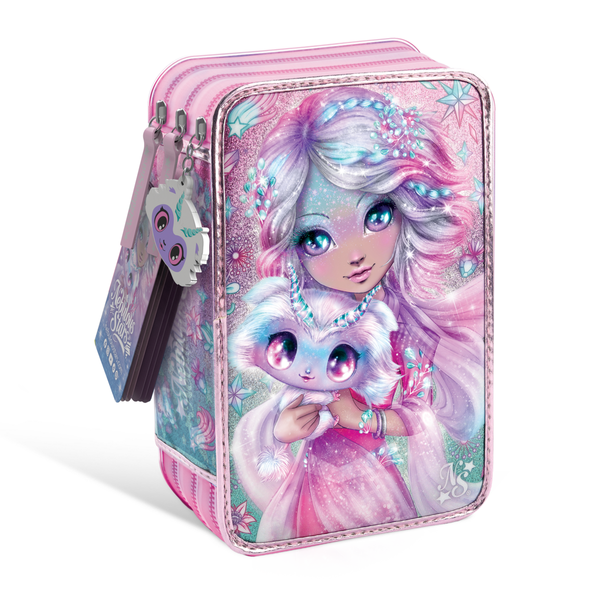 Trousse de crayons 3 volets / Estrelia &amp; Astria