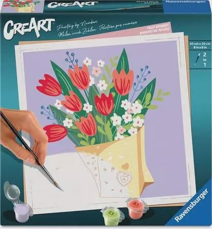 Bouquet de tulipes CreArt