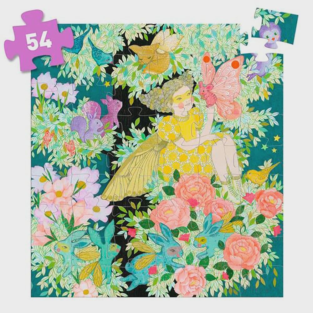 C.T. Puzzle silhouette / L&#39;arbre de Flora (54 mcx)