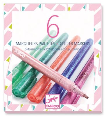 Marqueurs Pailletés (6) / Sweet
