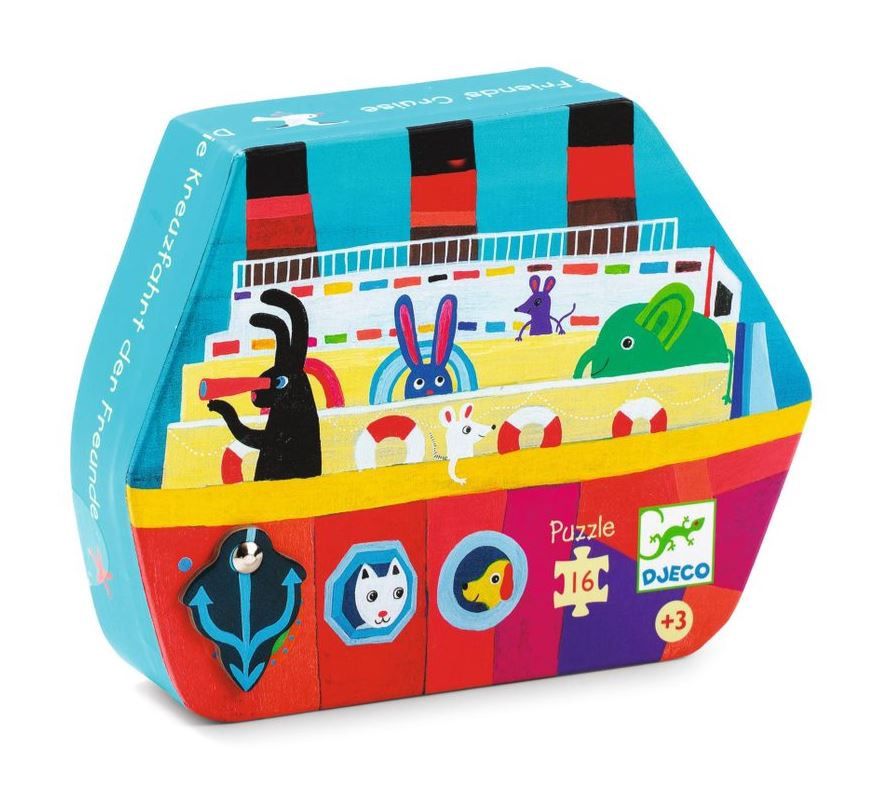 C.T. - Puzzle Silhouette / La Croisière des amis (16 mcx)
