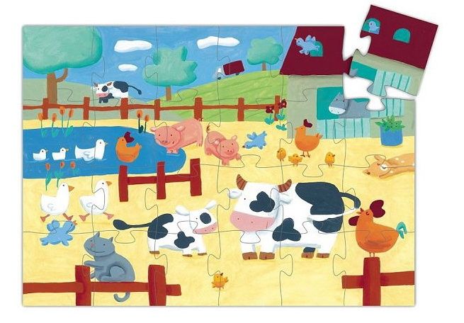 C.T. - Puzzle Silhouette / Vache (24 mcx)