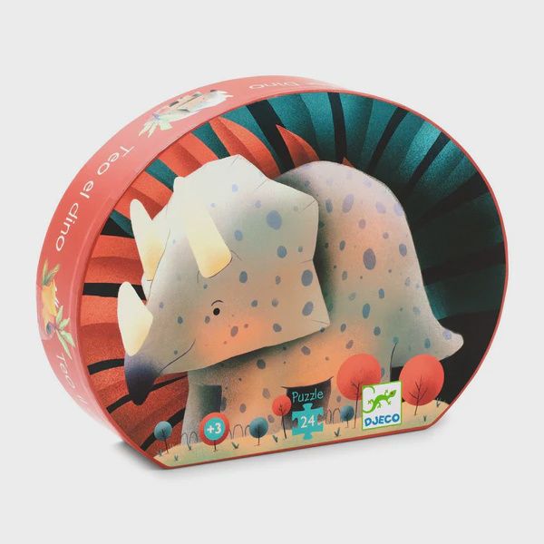 C.T. - Puzzle Silhouette / Théo Le Dino (24 mcx)