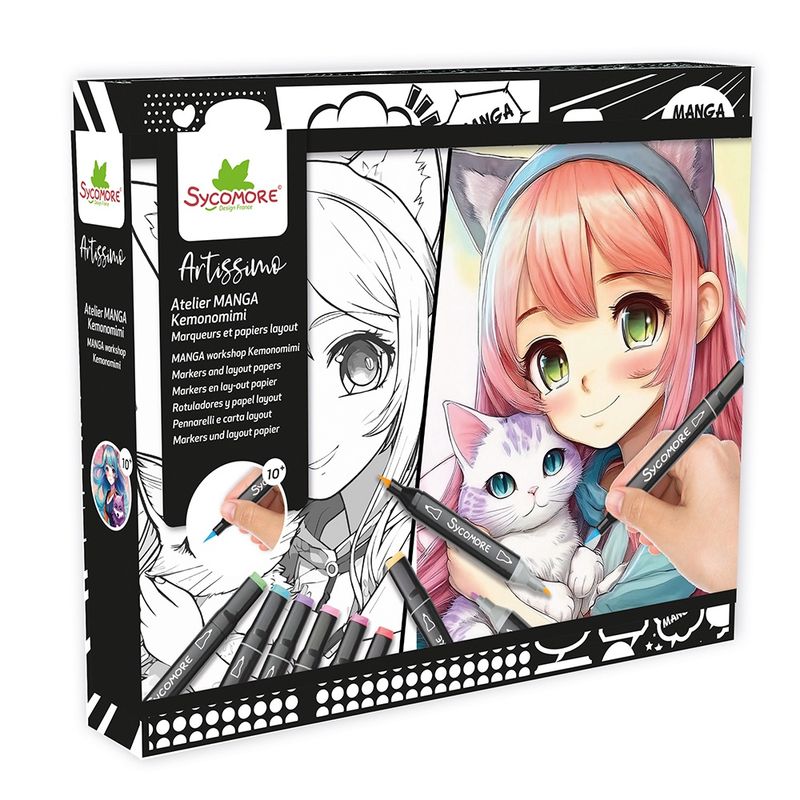 Artissimo- Atelier Manga avec marqueurs / Kemonomimi