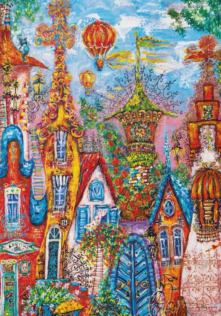 C.T. - Heye / Charming Village Blue Gate (500mcx)