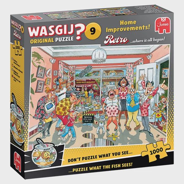 C.T. - Wasgij Original Retro 9 / Petites rénovations ! (1000 mcx)