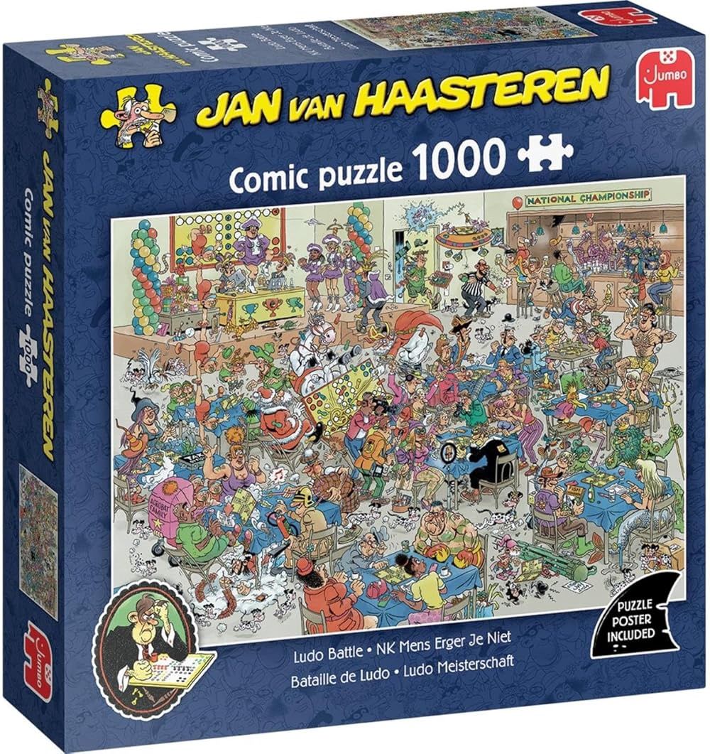 C.T. - Jan van Haasteren / Ludo Battle (1000mcx)