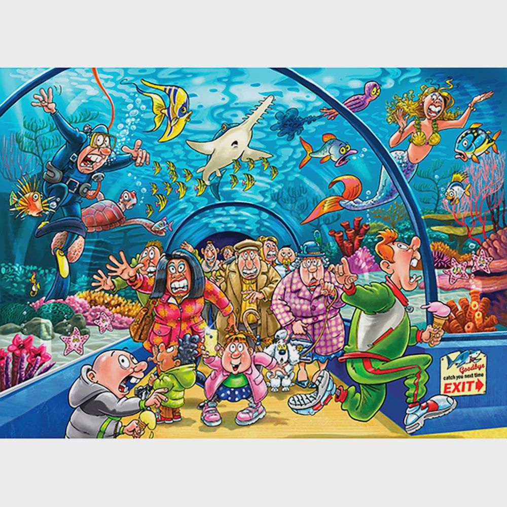 C.T. - Wasgij Original #43 / Ca sent le poisson! (1000 mcx)