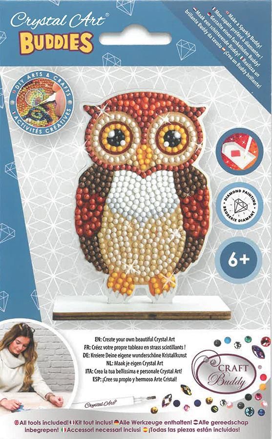 Chouette - Kit Crystal Art Buddy