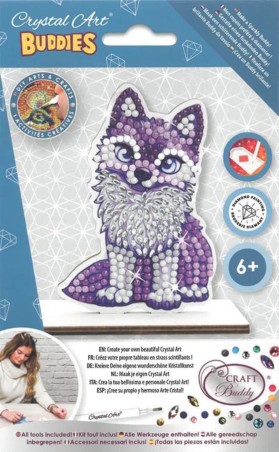 Loup Fantasy- Kit Crystal Art Buddy