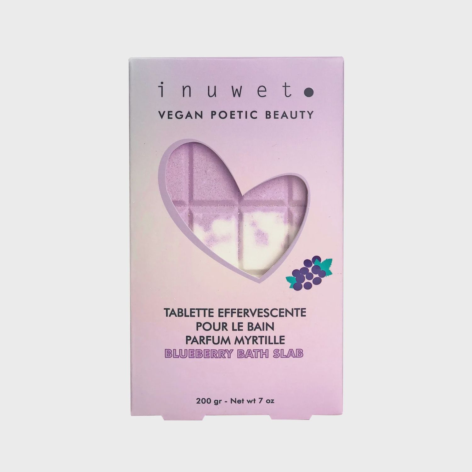 Tablette effervescente Bombe de bain - Myrtille