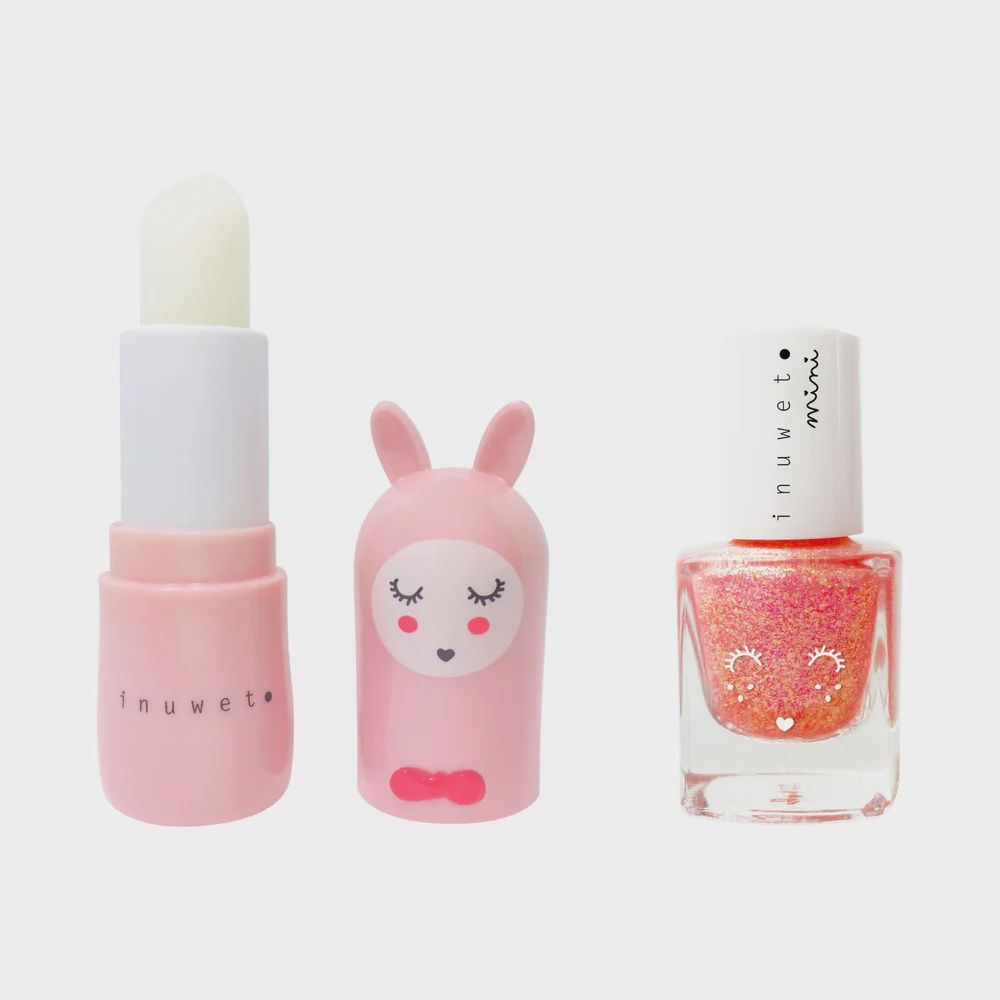 Coffret enfant duo baume &amp; vernis Rose clair