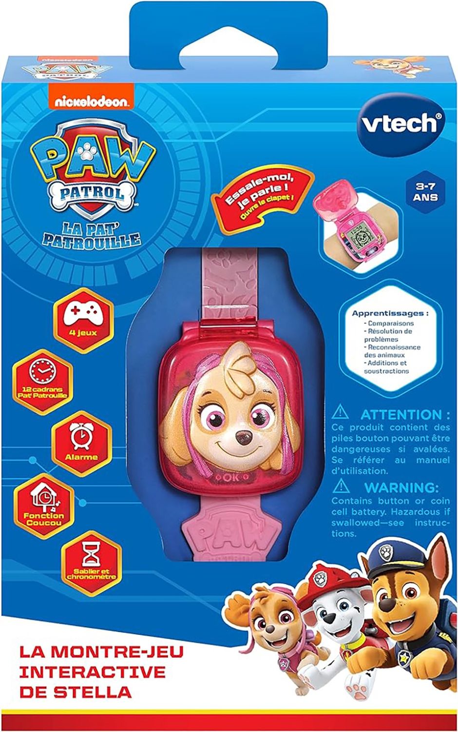 Pat Patrouille - La montre-jeu interactive / Stella (VF)