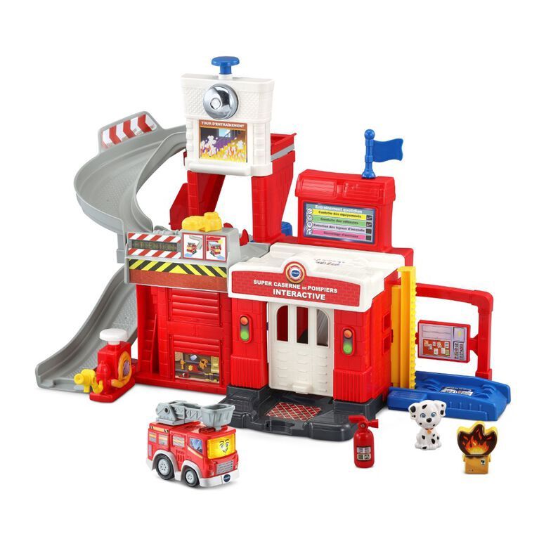 Tut Tut Bolides / Super caserne de pompiers interactive (VF)