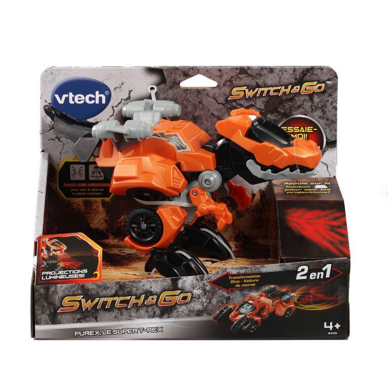Switch &amp; Go / Dinos Furex le super T-Rex