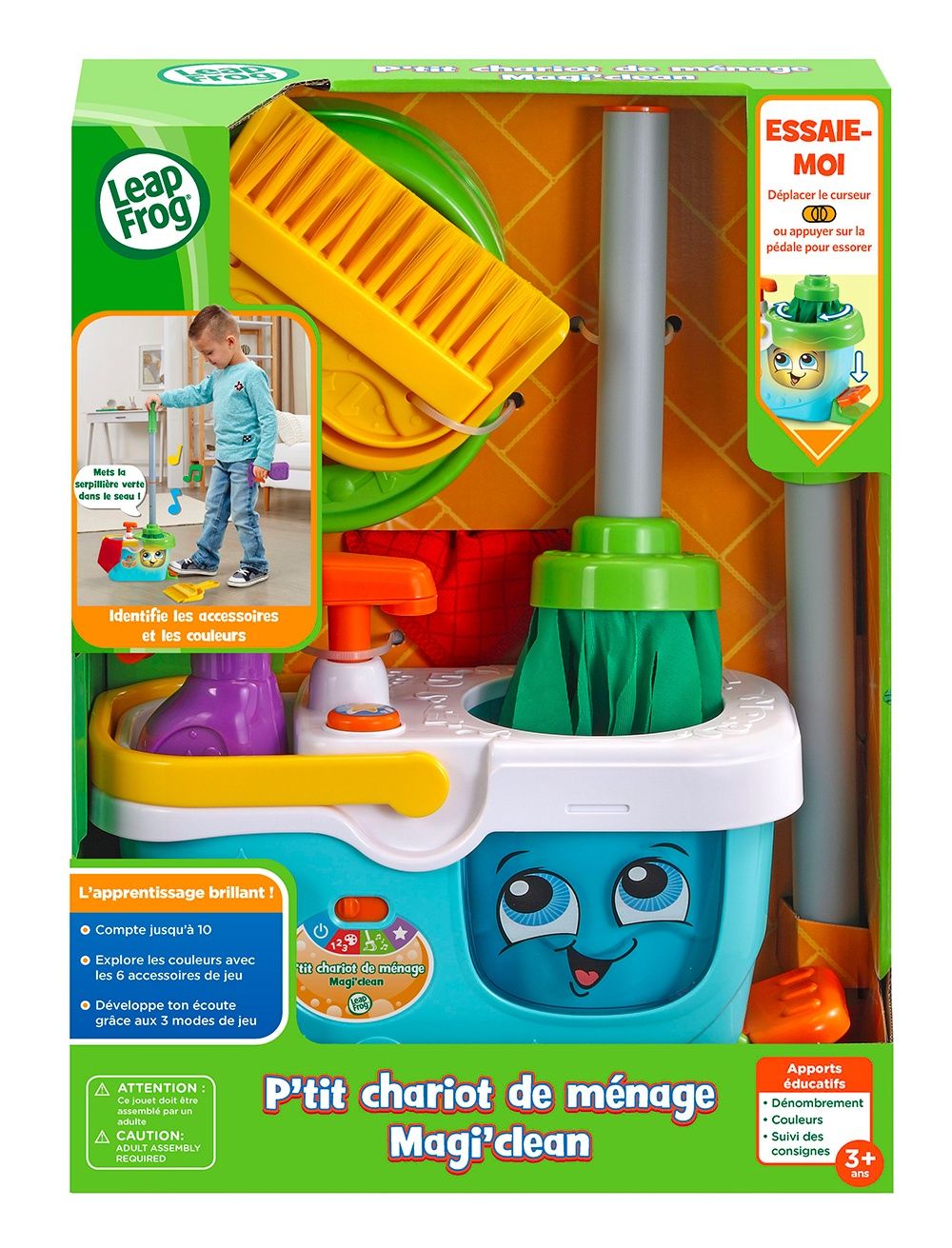 P’tit chariot de ménage Magi’clean