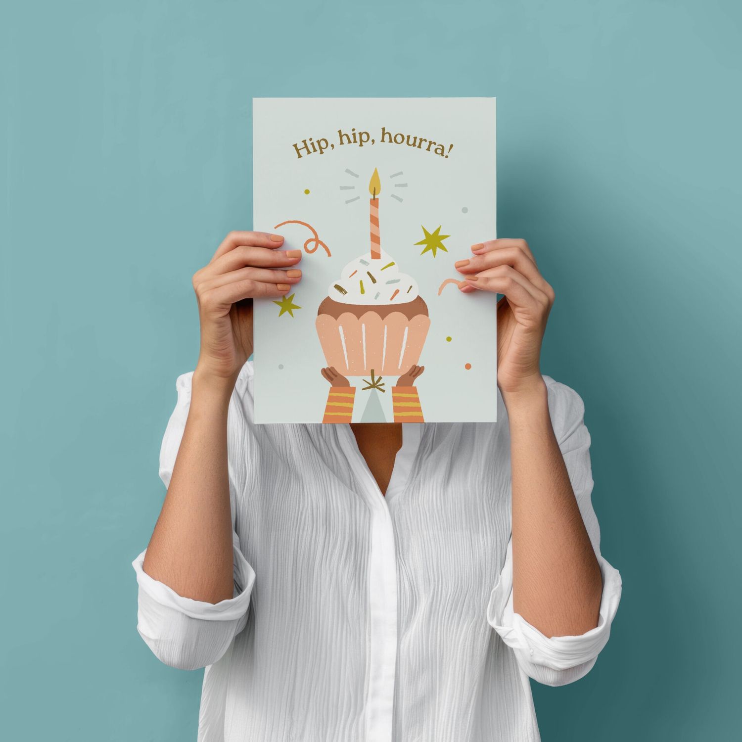 Carte géante – Hip hip Hourra!