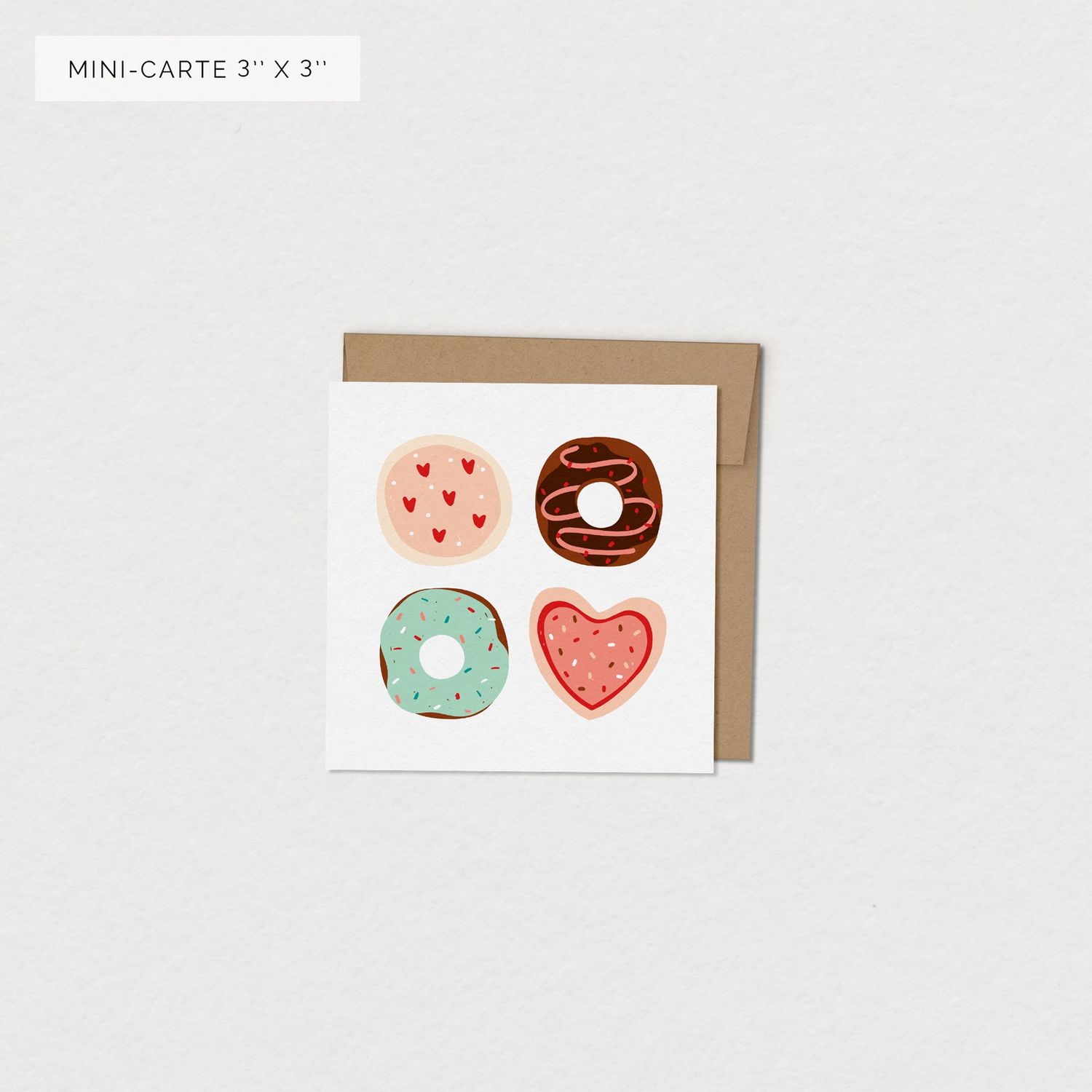 Carte de souhaits – Petites sucreries