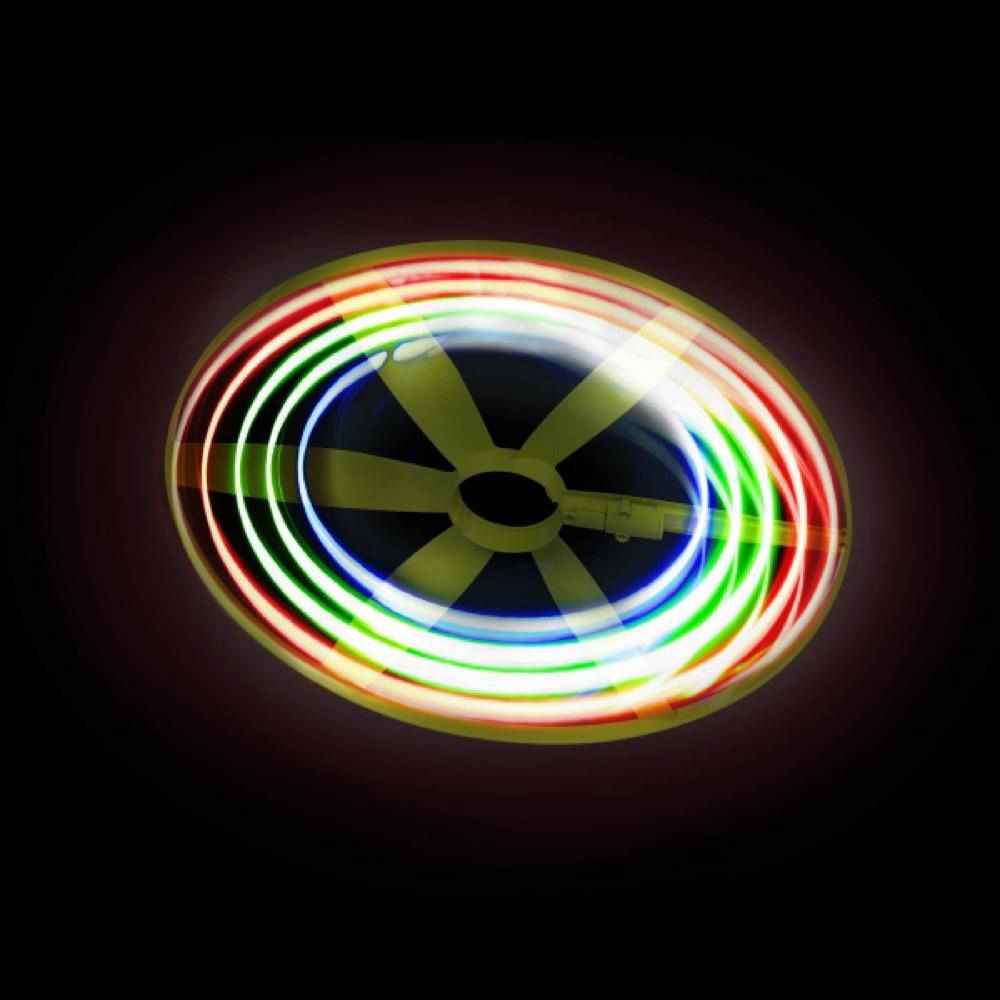 Skyrocopter &quot;Disc-Oh Flyers&quot; lumineux