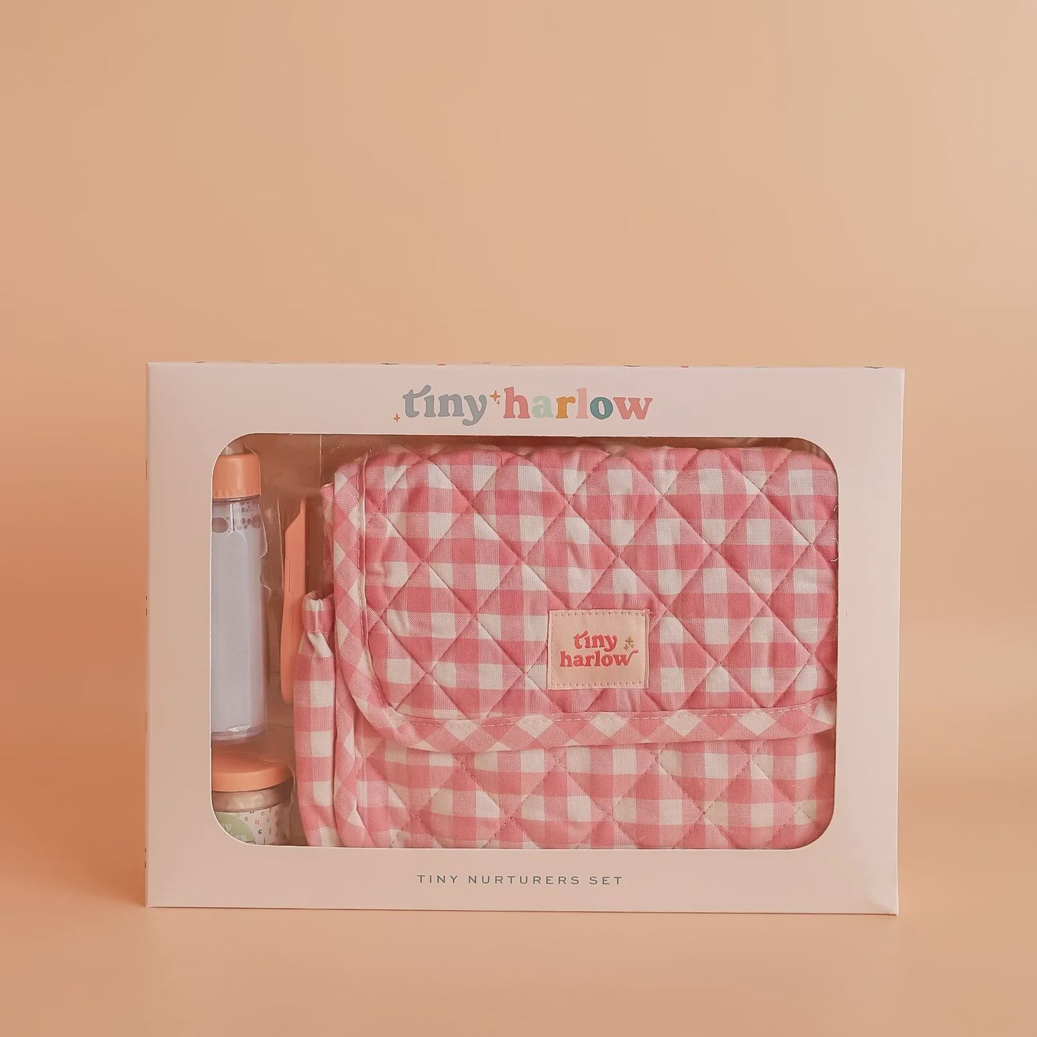 Ensemble de départ Tiny Nurturers - Vichy rose