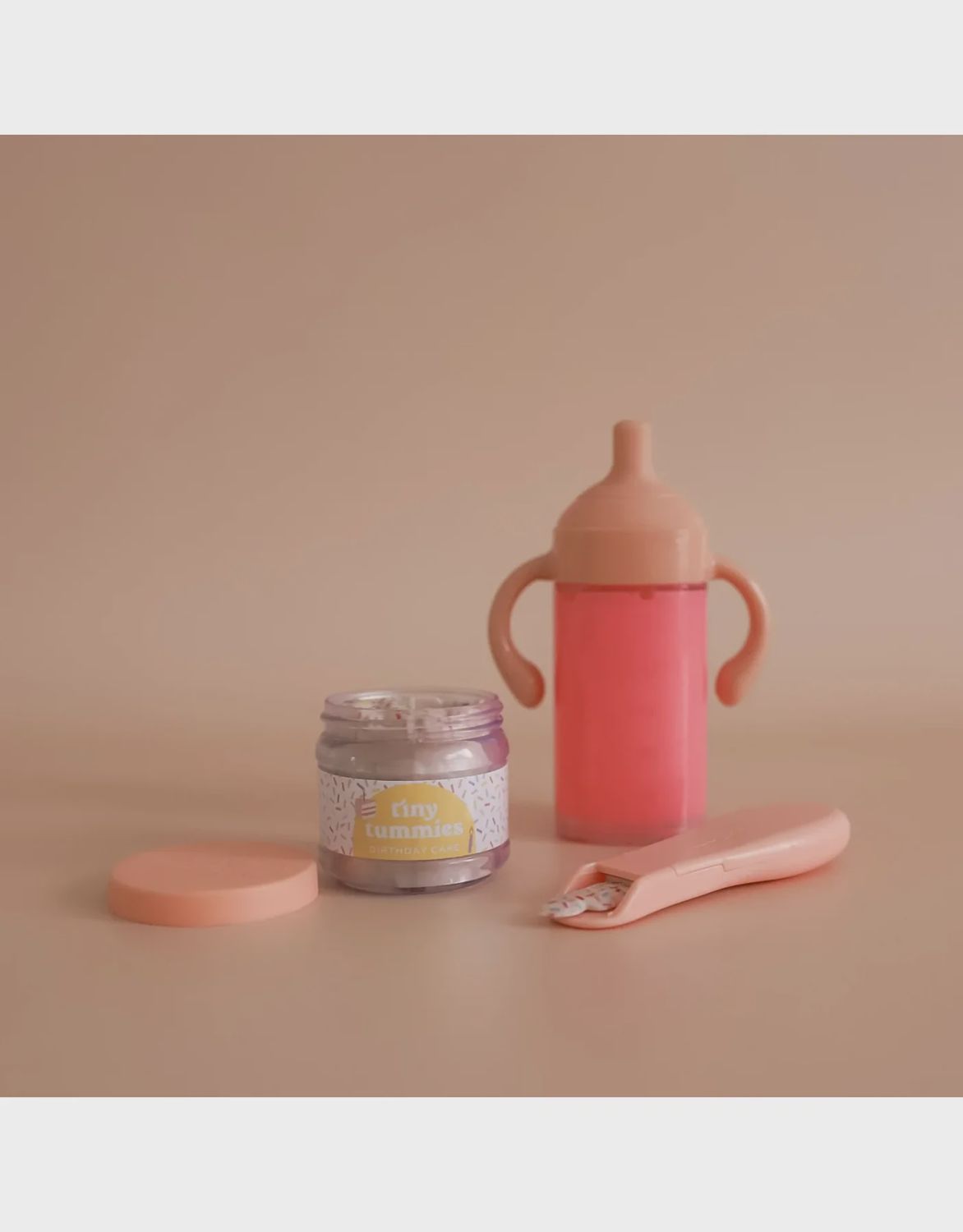 Coffret Cadeau - Gâteau d&#39;Anniversaire et Lait à la Fraise