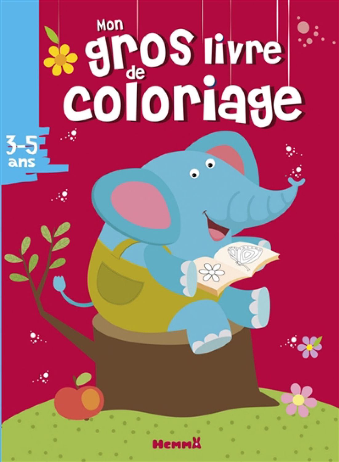 Mon gros livre de coloriage / Éléphant