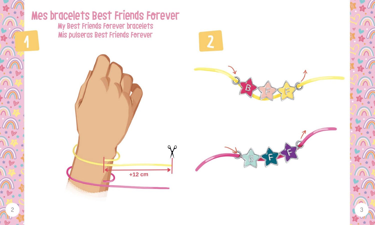 Mes bracelets best friends forever