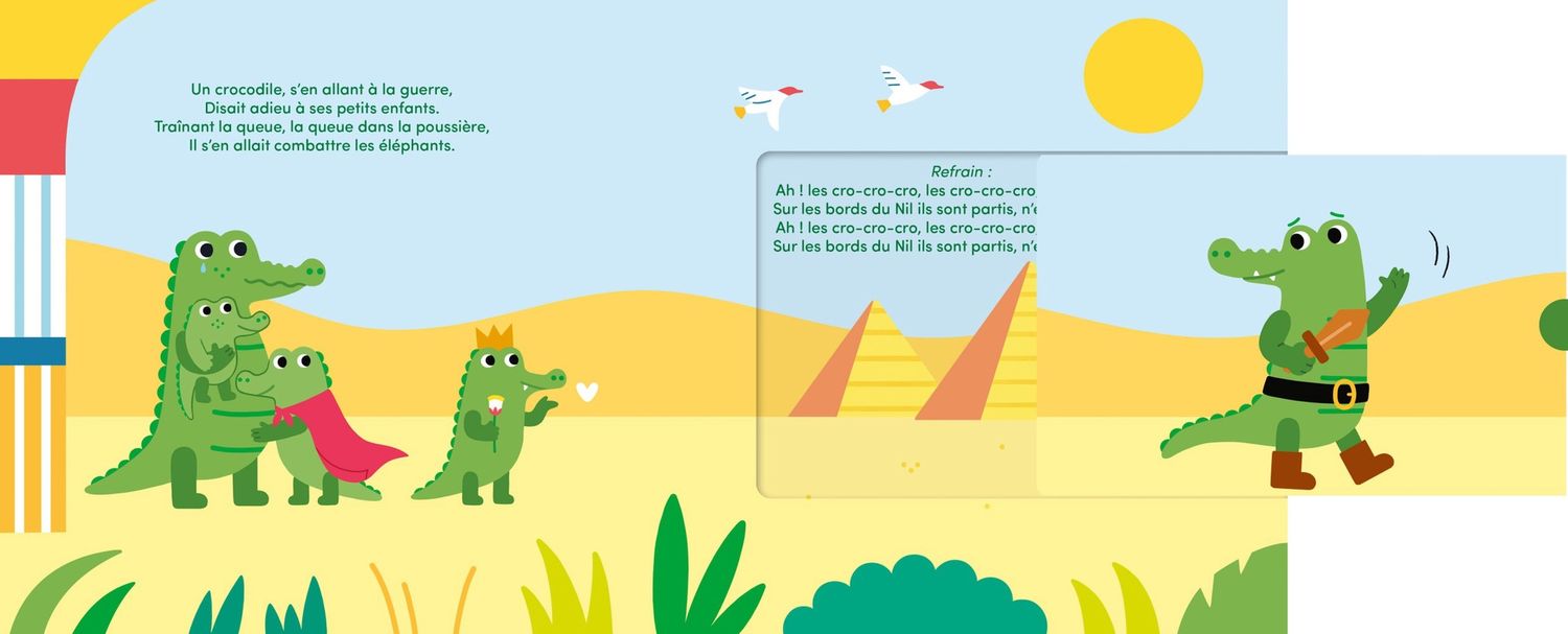 Ma comptine animée - ah ! Les crocodiles