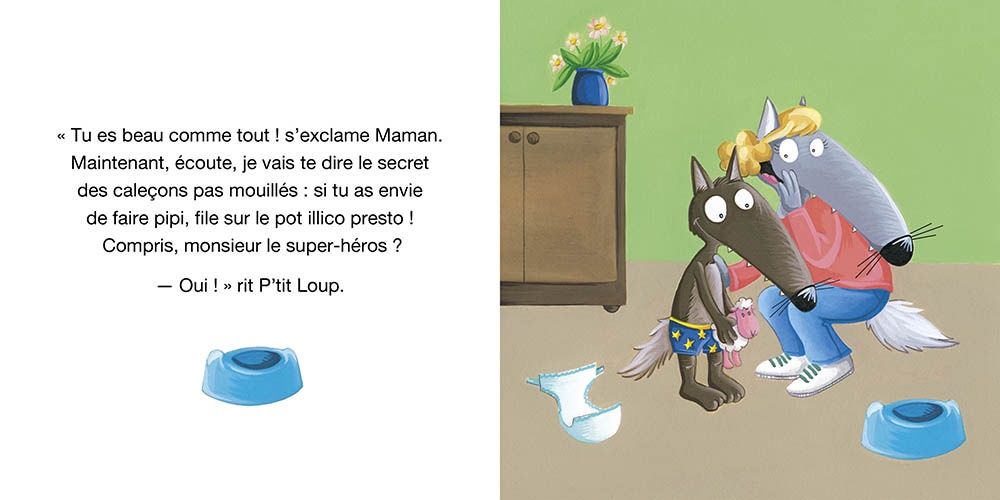 P&#39;tit Loup ne met plus de couches