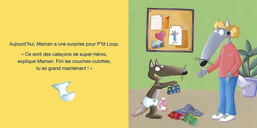 P&#39;tit Loup ne met plus de couches