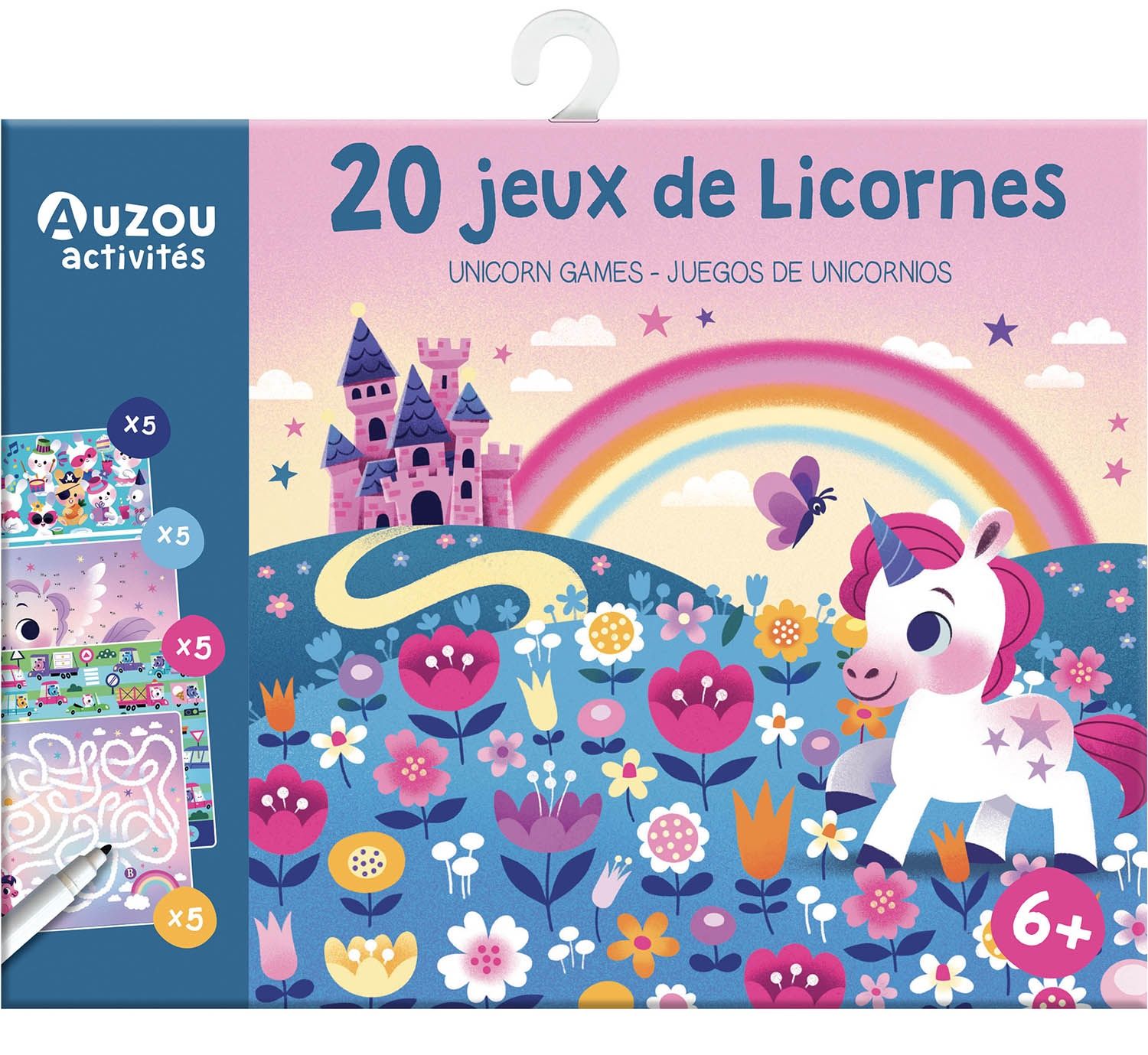 Pochette 20 jeux / Licornes