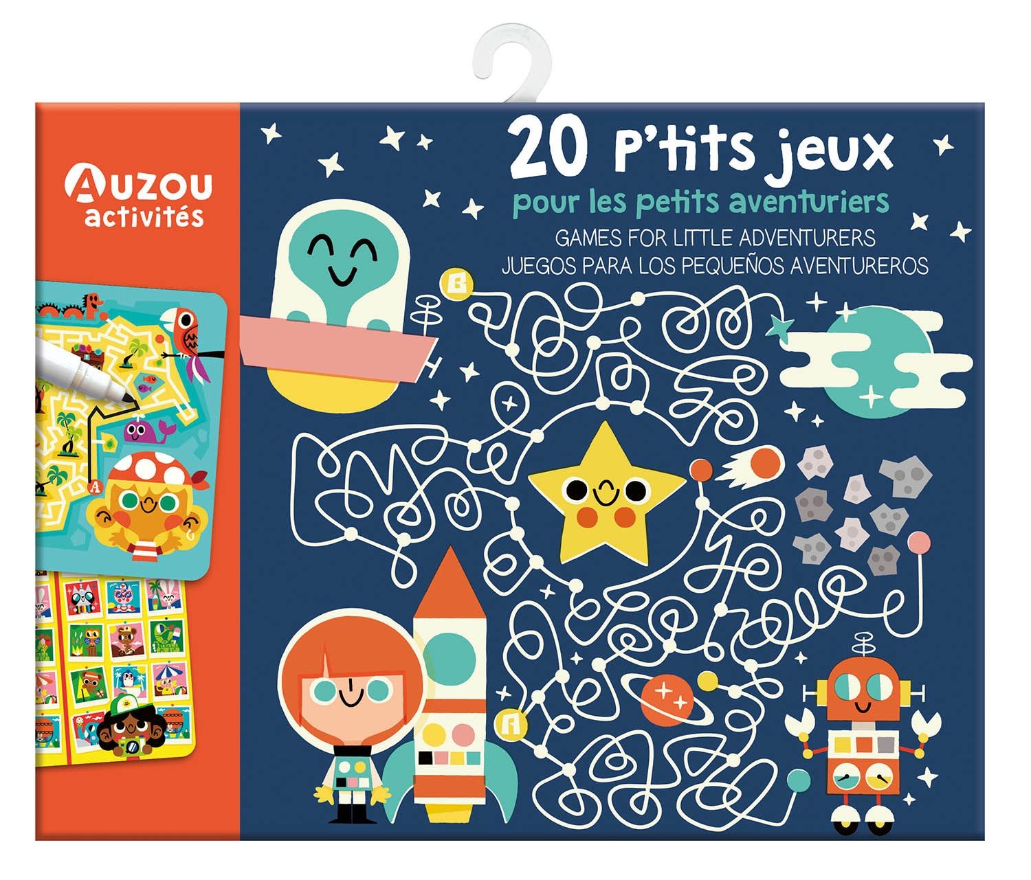 Pochette 20 P&#39;tits Jeux / pour les petits aventuriers