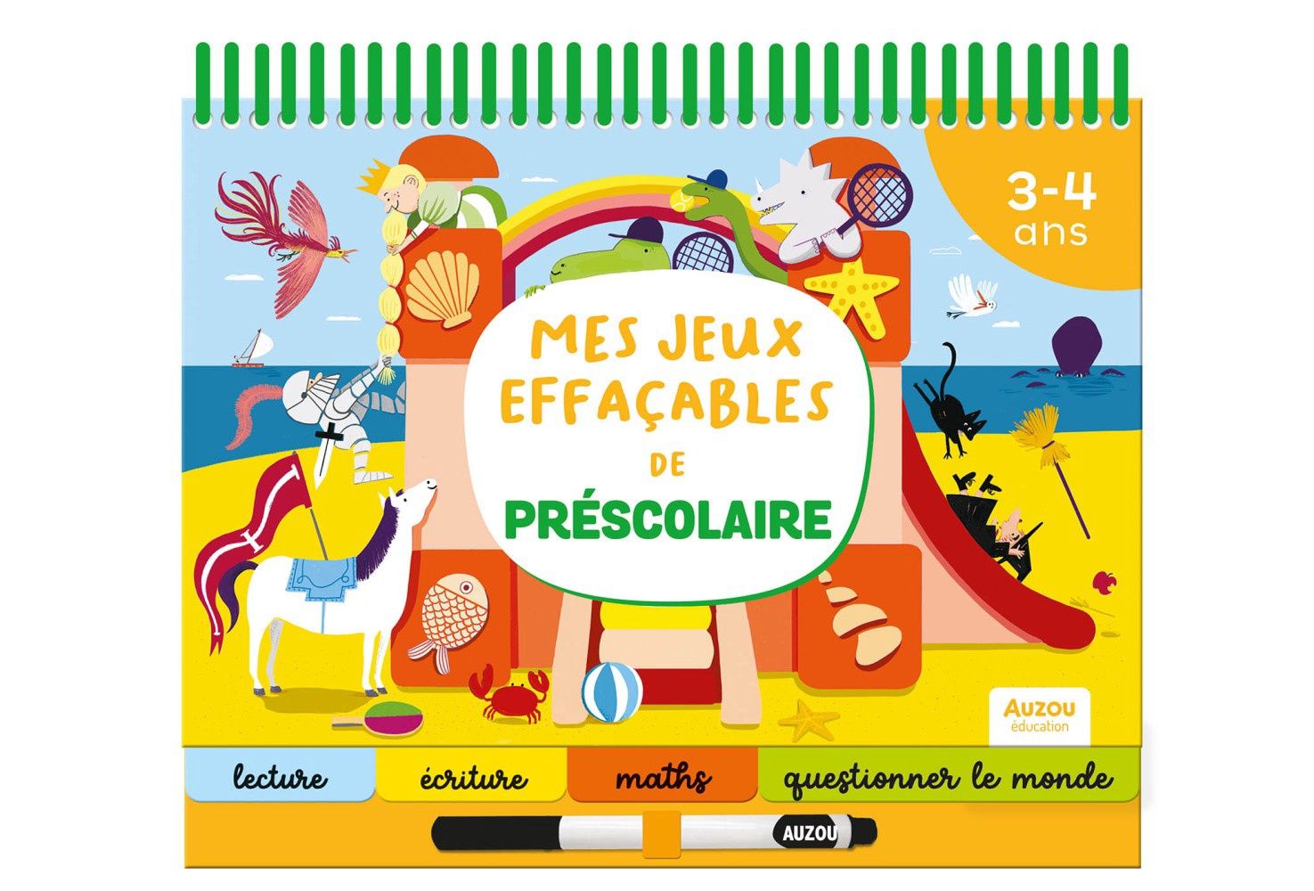 Mes jeux effaçables de préscolaire