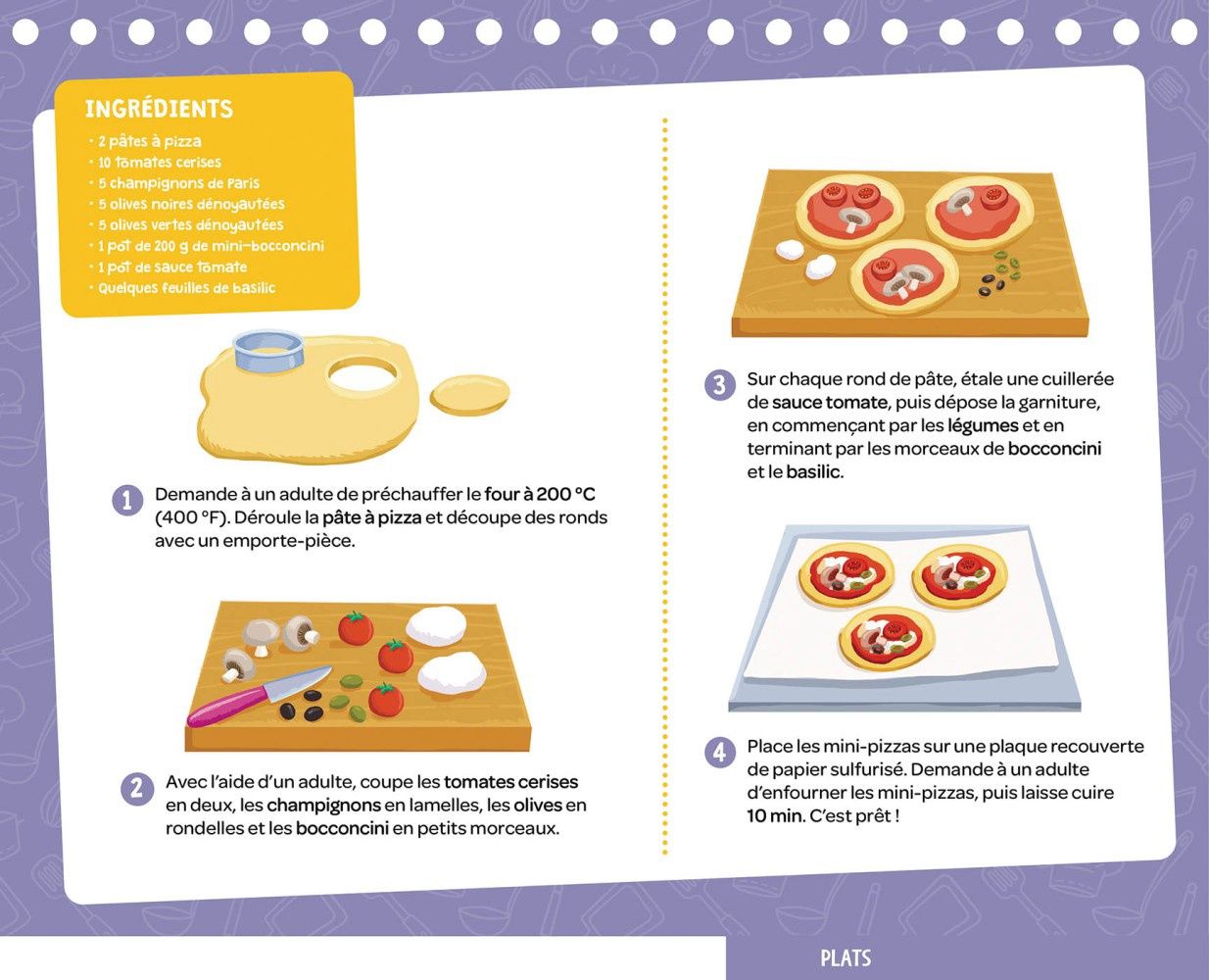P&#39;tit loup - Mes recettes en famille