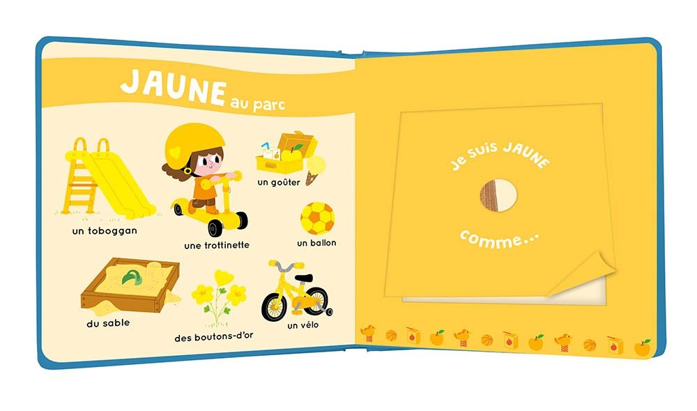 Mon livre des odeurs et des couleurs / Ma journée
